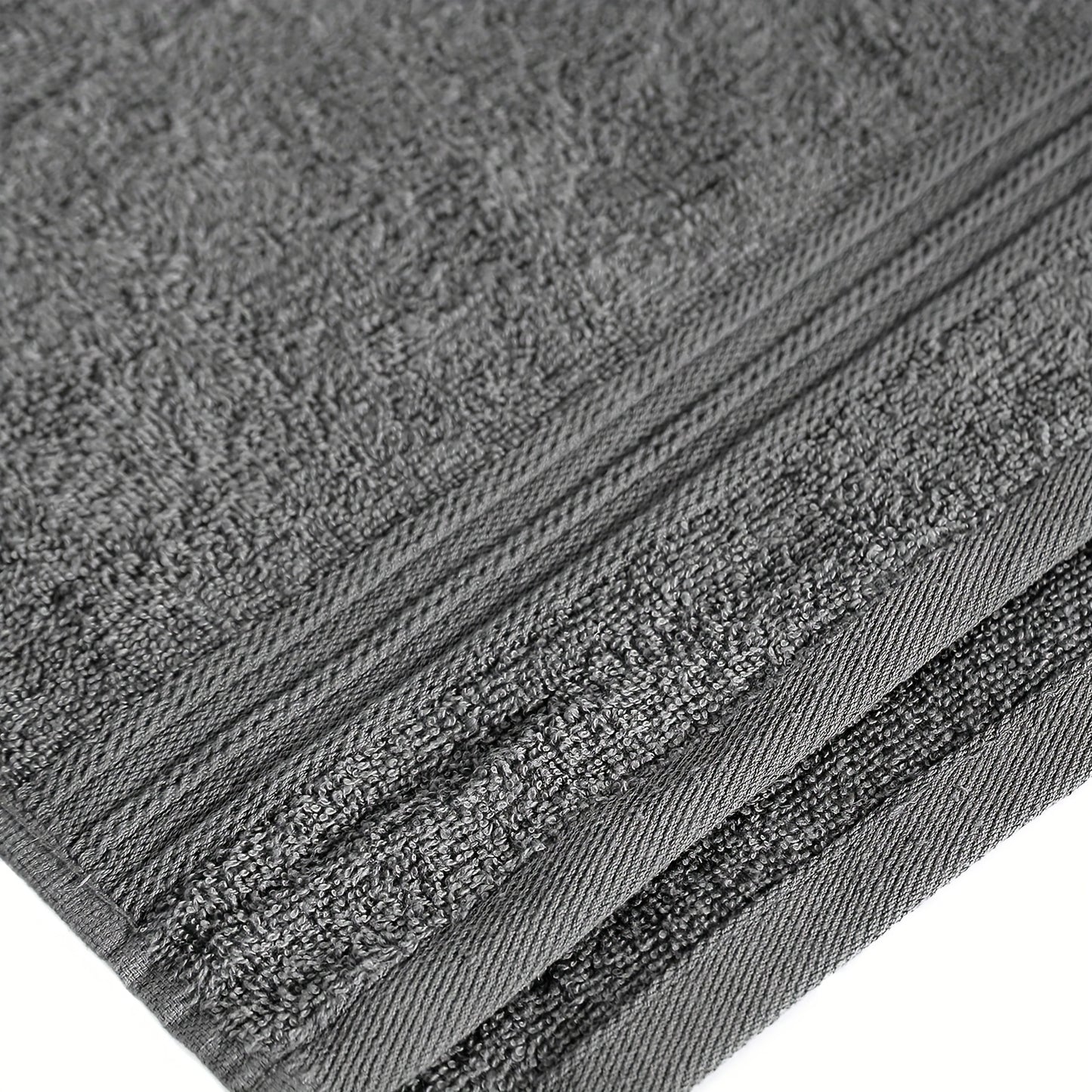 Confezione da 2 Asciugamani 100% Cotone 550gsm Extra Morbidi Super Assorbenti e Rapidi ad Asciare, Tovagliette per Mano o Ospiti, 30x50cm 50x100cm 70x140cm Disponibili in 9 Colori