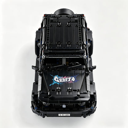 Kit di blocchi da costruzione per auto da corsa ad alta difficoltà, 1198 pezzi, modello di auto sportiva da assemblare, decorazione per camera da letto, regalo perfetto per compleanno, festa, Halloween, Ringraziamento e Natale