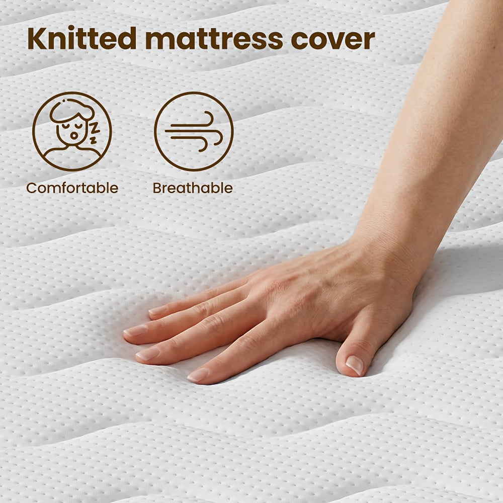 Materasso a Sfere Pocket Bedstory H3/H4 - 20 cm di Altezza, Guscio in Schiuma e Traspirante, Isolamento del Movimento e Supporto della Postura del Corpo