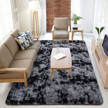 Tappeto a pelo lungo spesso, 1 pezzo, 230 x 160 cm, grande, per soggiorno, camera da letto, corridoio o come passatoia