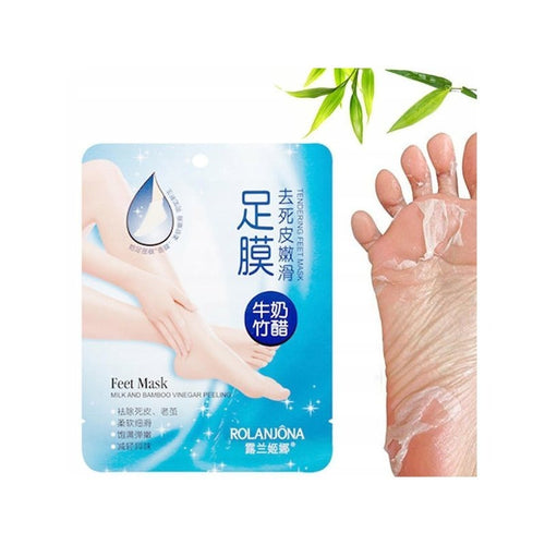 Maschera esfoliante per i piedi, pad per i piedi con acido esfoliante, pad per i piedi detossicante Kinoki, rimozione di tossine, detossificazione dei piedi