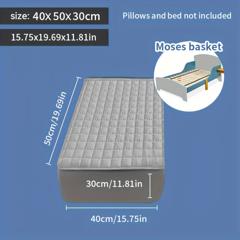 1pz Coprimaterasso Impermeabile, Lavabile in Lavatrice, Disponibile in Diverse Misure, Ultra Morbido e Confortevole Coprimaterasso Spesso, Adatto per Camera da Letto, Camera degli Ospiti, Protezione per Materasso d'Hotel (esclusi Cuscino e Federa)