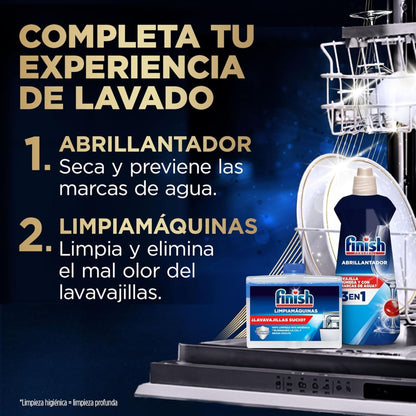Finish Powerball Ultimate All in 1 - 60 Capsule per Lavastoviglie (732G) - Brillantezza e Pulizia Intensiva