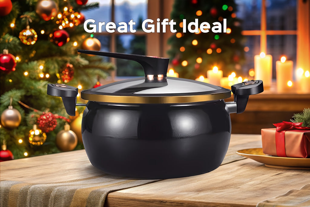 Pentola per zuppe multifunzionale da 8L di grande capacità, 28cm/11in, adatta per cucinare e stufare, compatibile con fornelli a gas e a induzione.