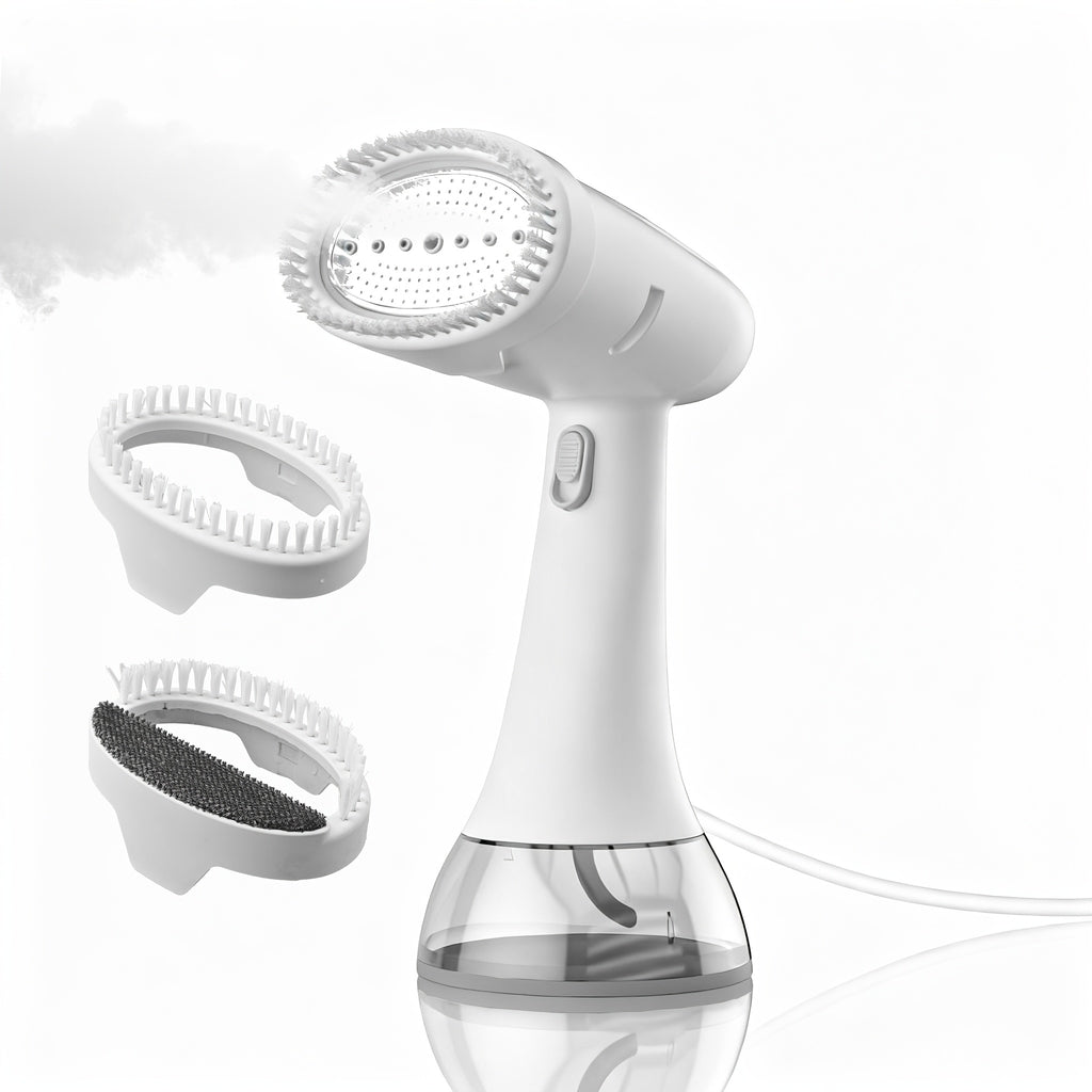 1500W Vapore Portatile Super Potente, Riscaldamento Rapido in 20 Secondi, Rimozione Pieghe per Casa, Adatto a Tutti i Tipi di Abiti e Tessuti