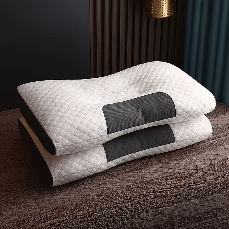 Confezione da 2 cuscini per biancheria da letto, cuscino sottile e morbido, inserto per cuscino multiuso, traspirante e ad asciugatura rapida per il sonno, morbido e durevole, cuscini comodi per camera da letto e soggiorno, adatto per l'uso in tutte le st