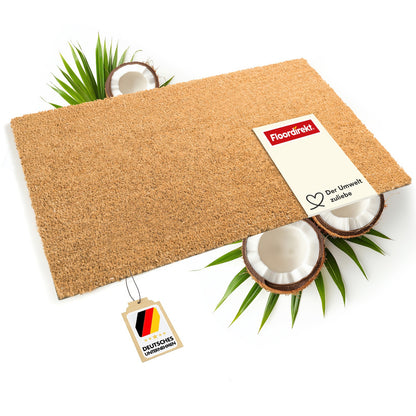FLOORDIREKT Tappetino in Cocco - Tappetino per Ingresso Interno & Esterno - Tappetino per Porta d'Ingresso - Disponibile in 5 Colori & 3 Misure