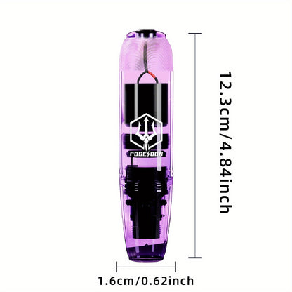 POSEIDON Kit Completo Macchina per Tatuaggi Rotativa con Display Digitale & Batteria da 1200mAh - Pistola per Tatuaggi Wireless Senza Fili con 20 Aghi & Cartucce Kit Completo per Tatuaggi 11 Colori Inchiostri per Tatuaggi Forniture per Tatuaggi per Princi