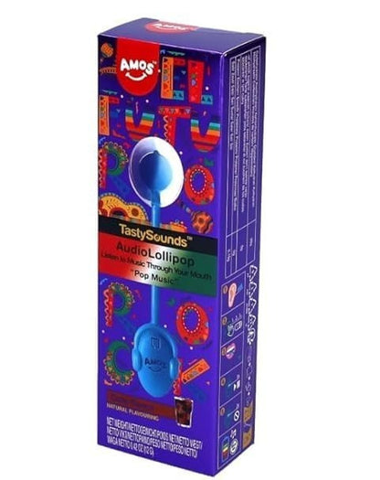 Amos Audio Lollipops | Musica Gustosa Mangiabile in Diverse Fragranze | Sorpresa Dolce con un'Esperienza Unica