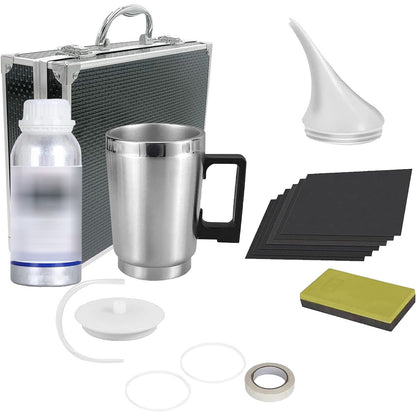 Kit di preparazione per riparazione fari 800g+800g/ Vapore/ Riparazione, Ristrutturazione riscaldamento e appannamento fari