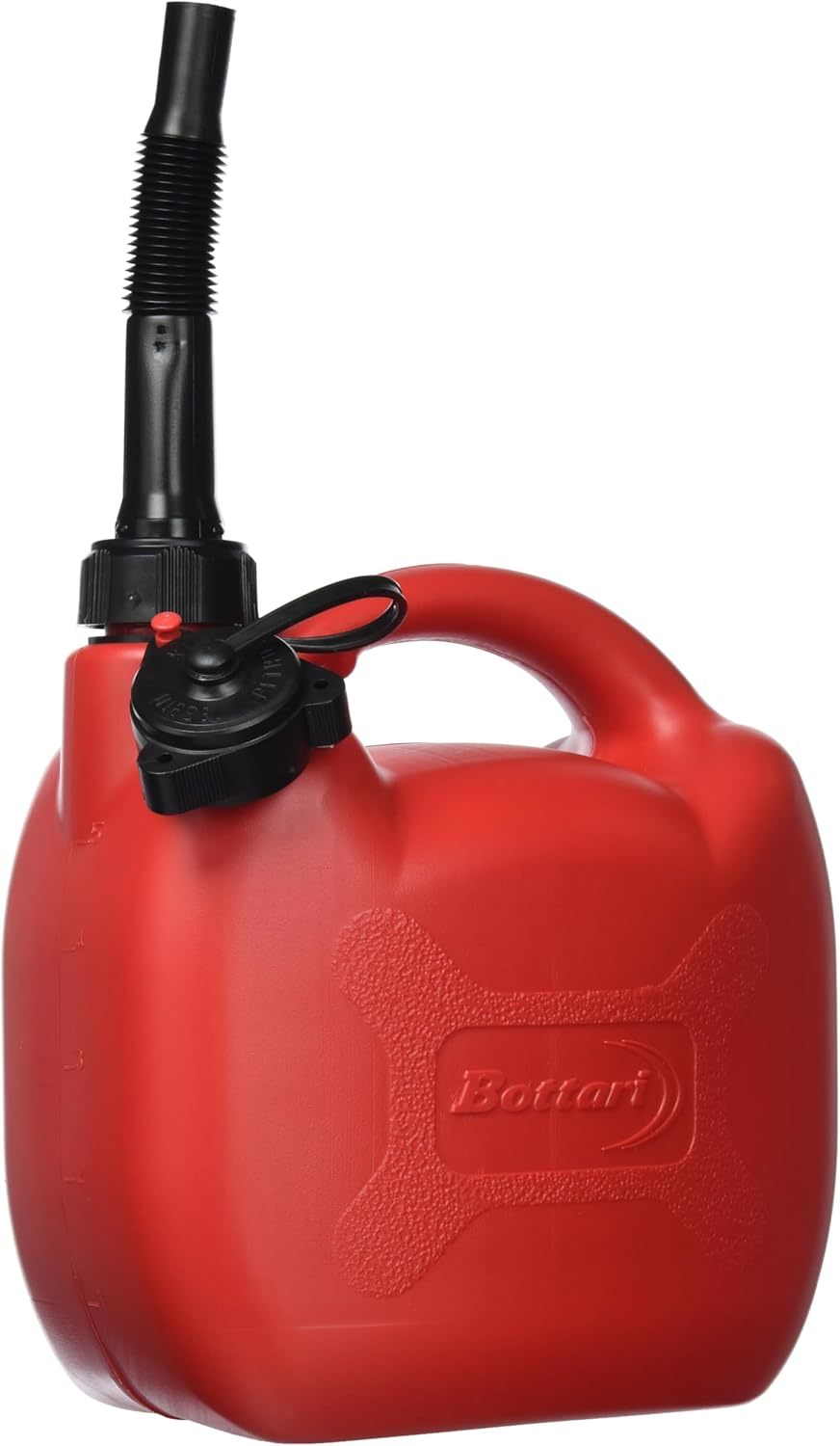 Tanica per Benzina e Carburante in Polietilene in varie misure 5 10 o 20 litri, con beccuccio per travaso, Bidone in Plastica per Trasporto Benzina Diesel Auto Moto, Tanica Omologata secondo la normativa CE e secondo la Certificazione UN