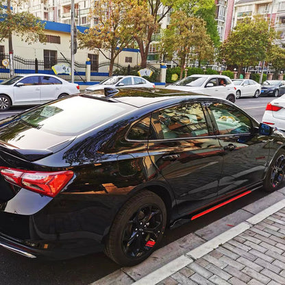 Spoiler laterali universali per tutte le auto, 8 pezzi, asta di estensione, labbro, splitter, paraurti