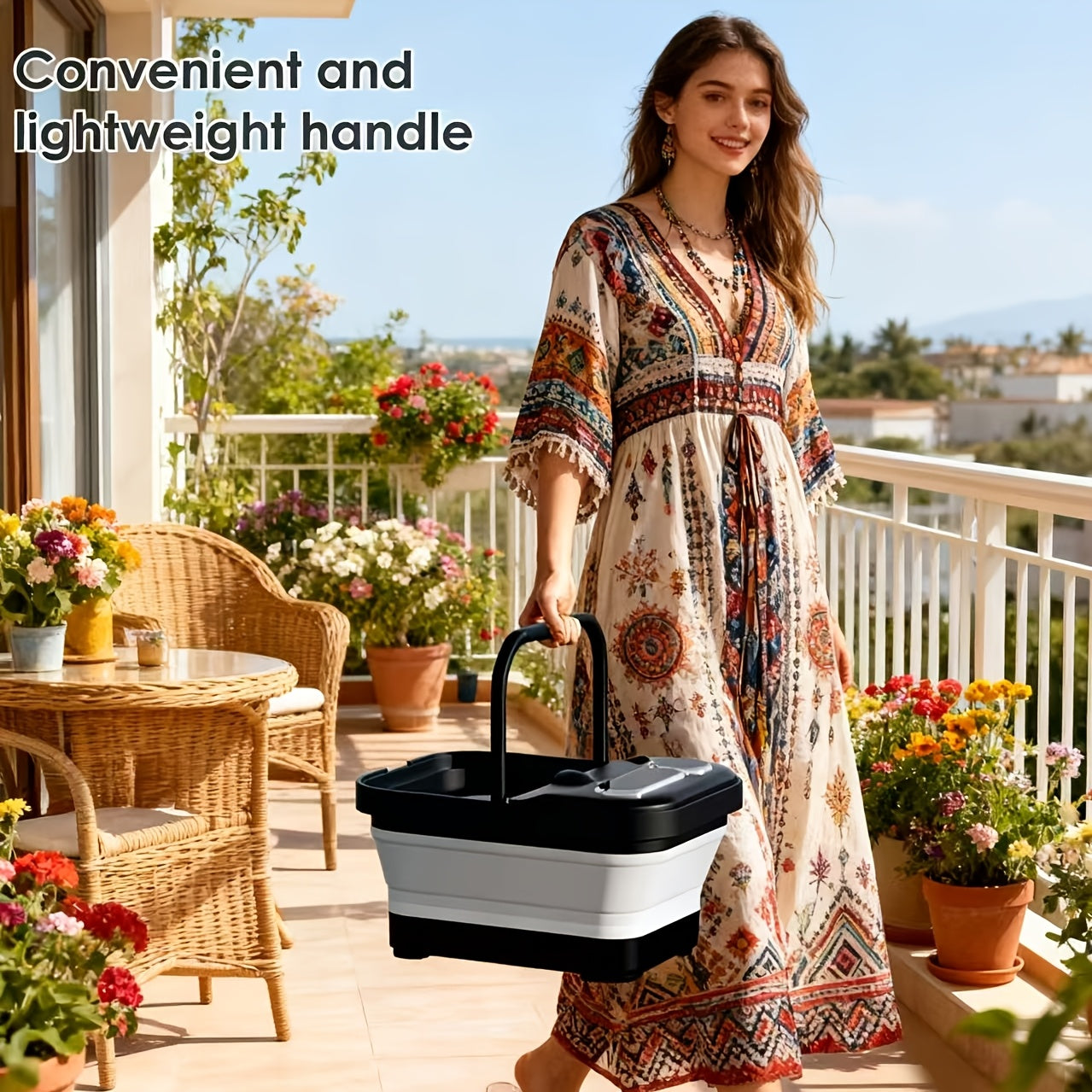 Pediluvio pieghevole automatico riscaldato, con riscaldatore e regolatore di temperatura, con sei rulli massaggianti, kit pedicure per piedi, funzione effetto schiuma, la scelta regalo ideale per famiglia e amici durante le vacanze