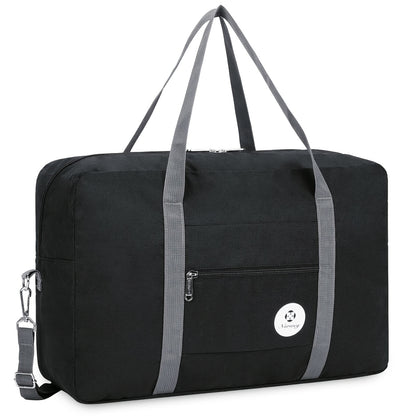 Borsa da Viaggio Sotto-Sedile per Uomini e Donne - Leggera e Compatibile con Aerei/Gate, con Tracolla Regolabile, Cuciture Rinforzate e Multi-Scomparto - Capiente e Resistente, Ideale per Viaggi, Weekend e Idea Regalo 2025