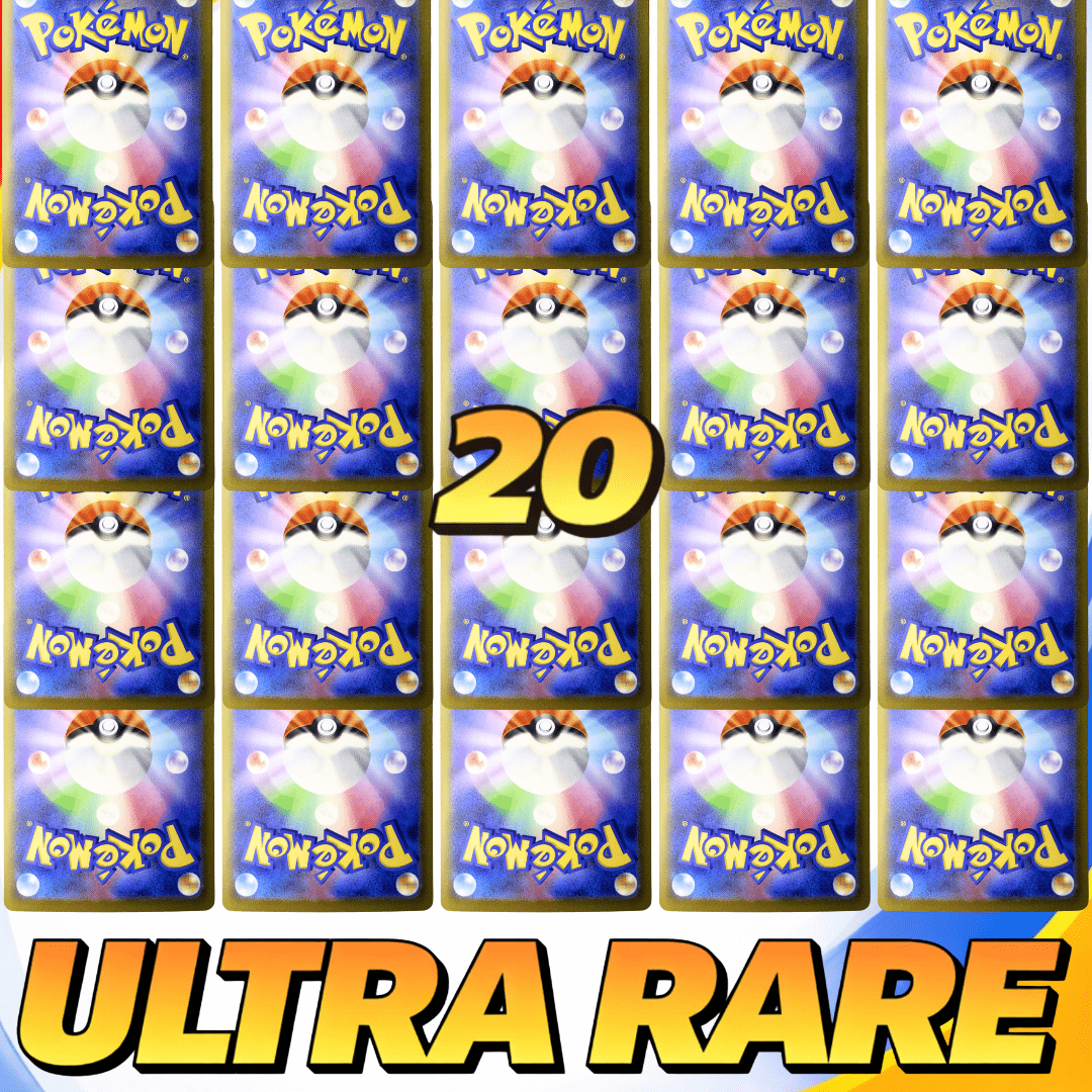 20 Carte Lucide Giapponesi TCG Pokémon EX - Ultra Rare