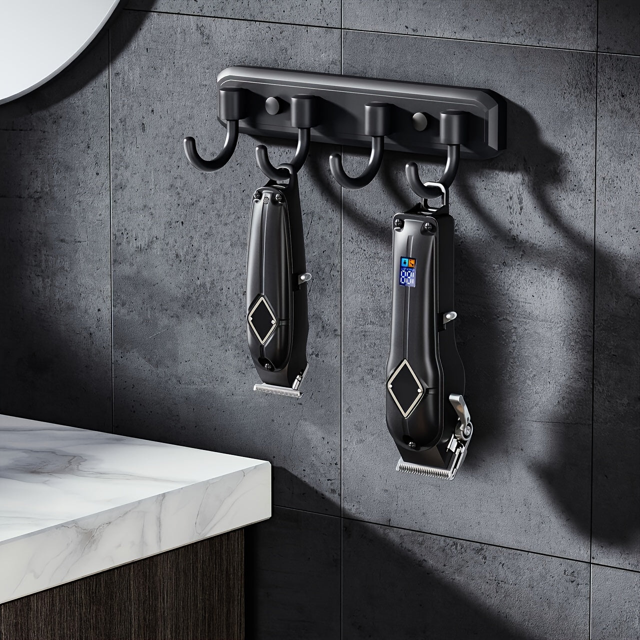 Set professionale di tagliacapelli e regolabarba a lamina a T per uomo, ricaricabile, senza filo, display a LED, regolabarba a pane con zero gap, regalo ideale per uomo