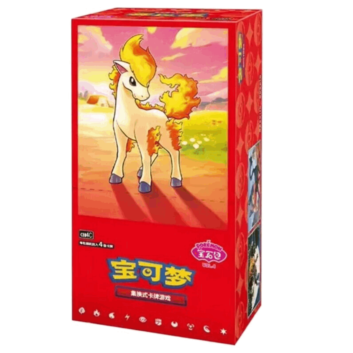 Pokémon TCG China Gem Pack Vol.4 Display (CBB4C – Esclusiva Cinese 2025) – 15 bustine da collezione (4 carte ciascuna) – Nuovo sigillato di fabbrica