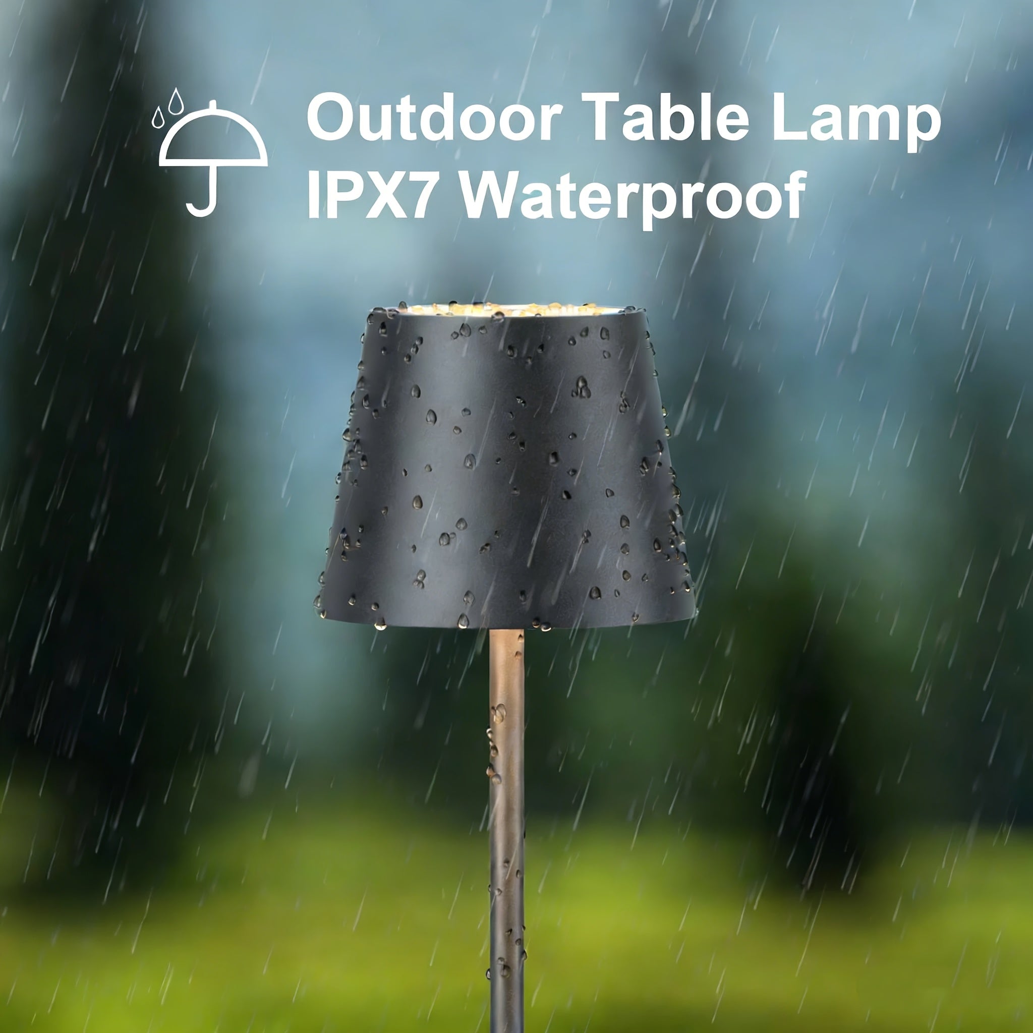 Set da 2/4 Lampade da Tavolo LED Senza Fili, 4000Mah Ricaricabile Luce Notturna Touch IPX7 Wireless Design Minimalista Per/Ristorante/Camera da Letto/Esterno