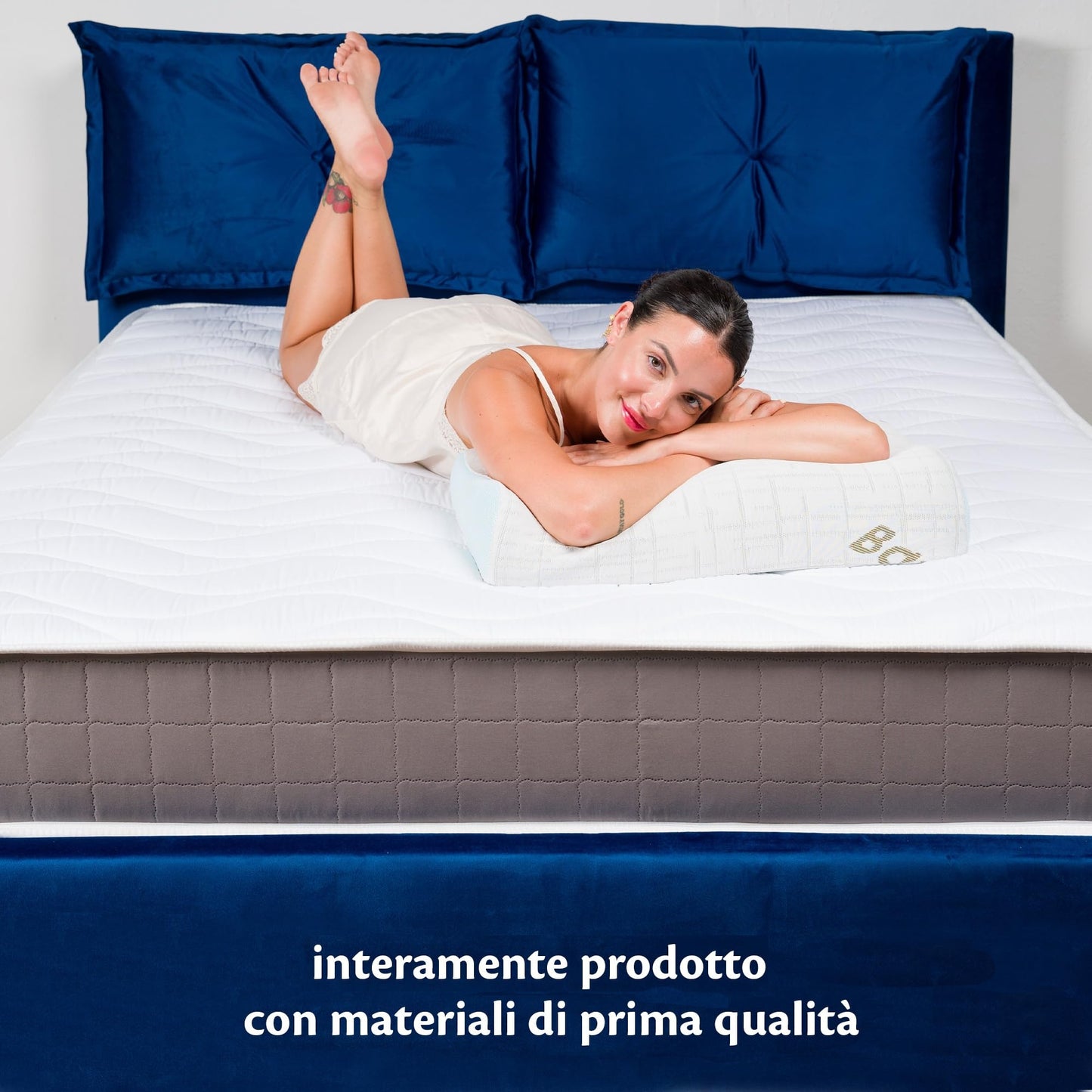 Materasso Matrimoniale Una Piazza e Mezza Singolo 80x190 90x190 90x200 120x190 120x200 140x190 140x200 150x190 150x200 160x190 160x200 180x190 180x200 200x200 Letto Foam King Size