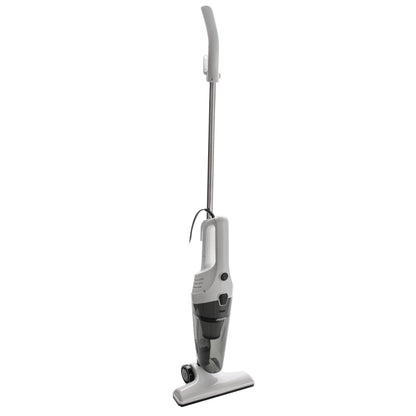 Aspirapolvere verticale senza sacco 800W 17 kPa Filtro EPA 11 Contenitore per polvere trasparente 0.6L Tubo metallico robusto Manico staccabile Cavo lungo da 7 metri Include spazzola per pavimenti duri e bocchetta a spina di pesce per una pulizia precisa