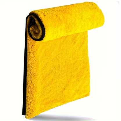 Asciugamani grandi in microfibra per asciugare l'auto 90 cm x 60 cm, assorbenti, ad asciugatura rapida, per la pulizia delle superfici esterne della moto, 800 g/m²