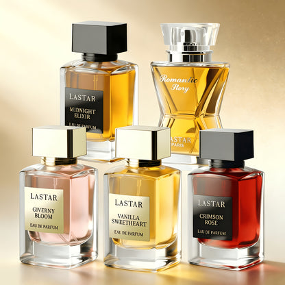 [Set di Profumi Settimanali] Set Regalo di Colonia da Uomo, 1 Flacone, 50ml/40ml, Vaniglia, Muschio Ambra, Copre l'Odore del Sudore, Contraccezione della Tua Diversa Esperienza di Fragranza, Senti il Fascino Romantico della Sorpresa, Regalo a Sorpresa per