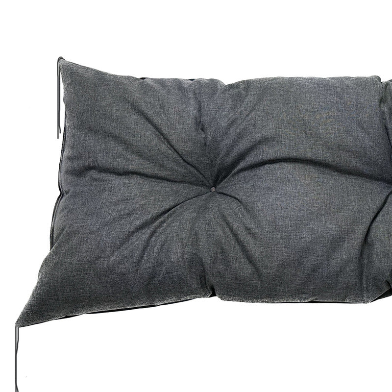 Cuscino da giardino per sedia a dondolo 120X40 cm, materiale impermeabile resistente a tutte le condizioni atmosferiche per terrazza, giardino, soggiorno - Compatibile con sedie, sedie a sdraio, sedie - Facile da pulire, accessori per mobili da esterno, c