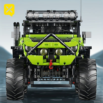 2618 pezzi 1:8 Super Gruppo Meccanico Cyberpunk Vento Esplosione Cambio Auto Classica Retrò Costruita con Blocchi da Assemblare, Giunzione Semplice e Buona Operatività, Prima Scelta per Regali Festivi