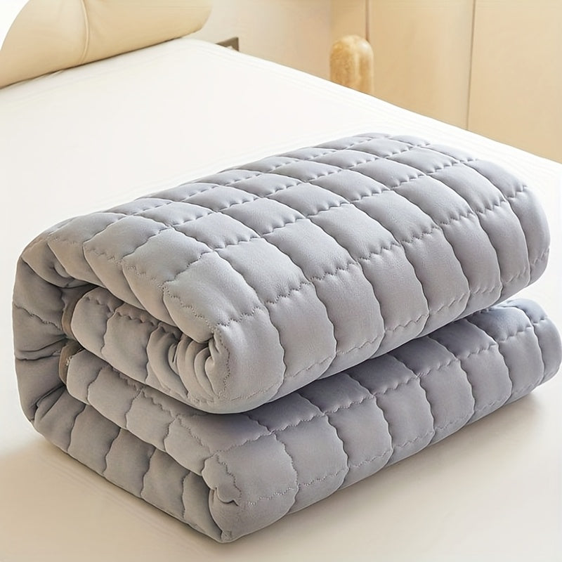1pz Coprimaterasso Impermeabile, Lavabile in Lavatrice, Disponibile in Diverse Misure, Ultra Morbido e Confortevole Coprimaterasso Spesso, Adatto per Camera da Letto, Camera degli Ospiti, Protezione per Materasso d'Hotel (esclusi Cuscino e Federa)