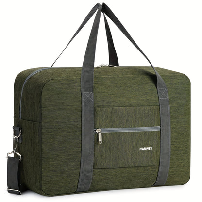 Borsa da Viaggio Sotto-Sedile per Uomini e Donne - Leggera e Compatibile con Aerei/Gate, con Tracolla Regolabile, Cuciture Rinforzate e Multi-Scomparto - Capiente e Resistente, Ideale per Viaggi, Weekend e Idea Regalo 2025