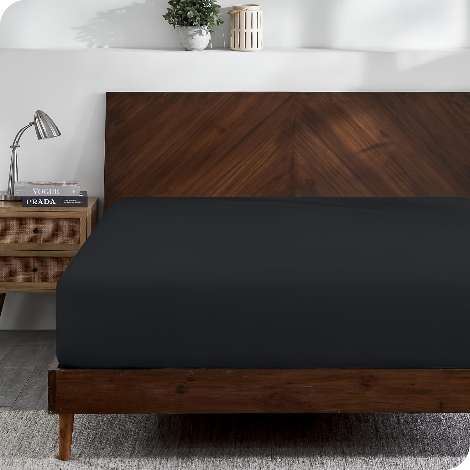 Confezione da 2 lenzuola con angoli in 100% 130gsm, lenzuola con angoli in 100%, gonna da 30cm, ipoallergenico, lenzuolo da letto traspirante, adatto per camera da letto, dormitorio e camera degli ospiti, lavabile in lavatrice, biancheria da letto, con an