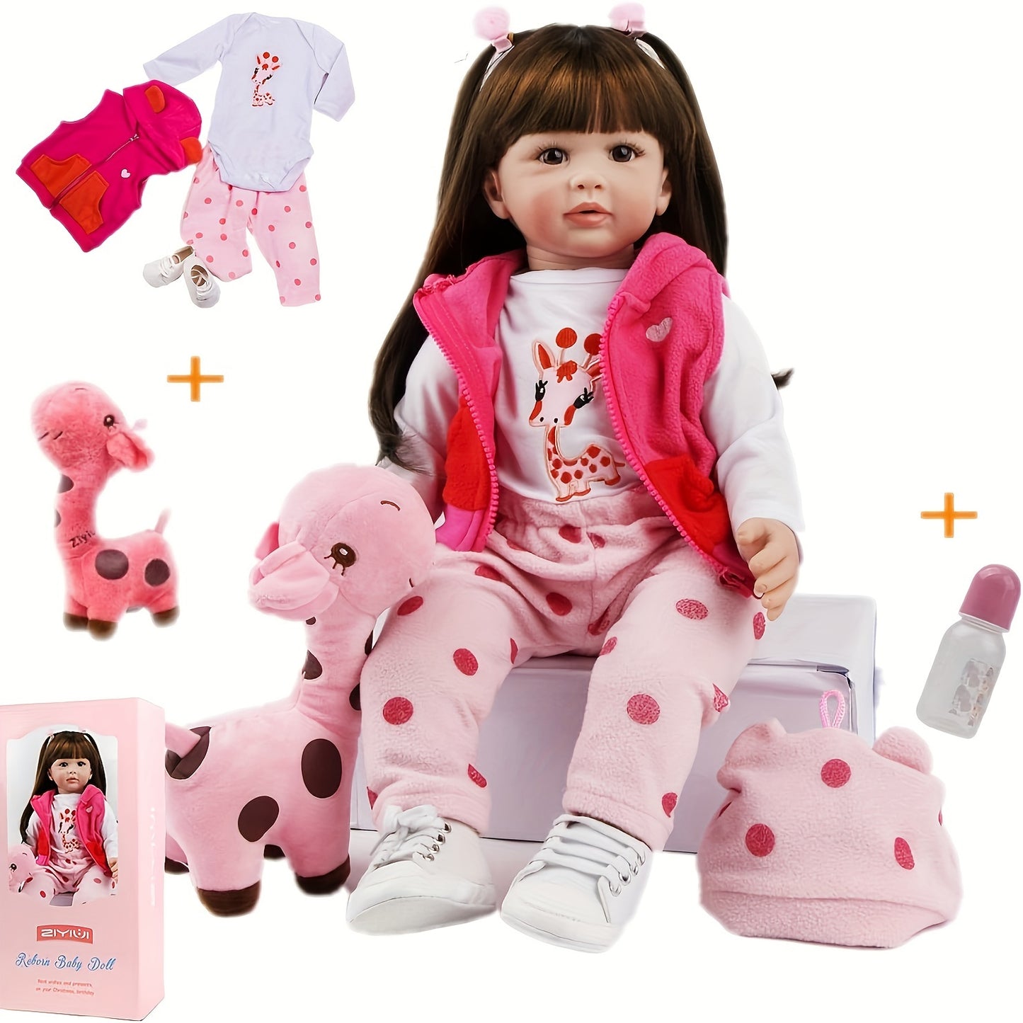 Bambola Reborn Neonata Giocattolo - Un giocattolo neonato realistico, il regalo preferito per le vacanze dei bambini
