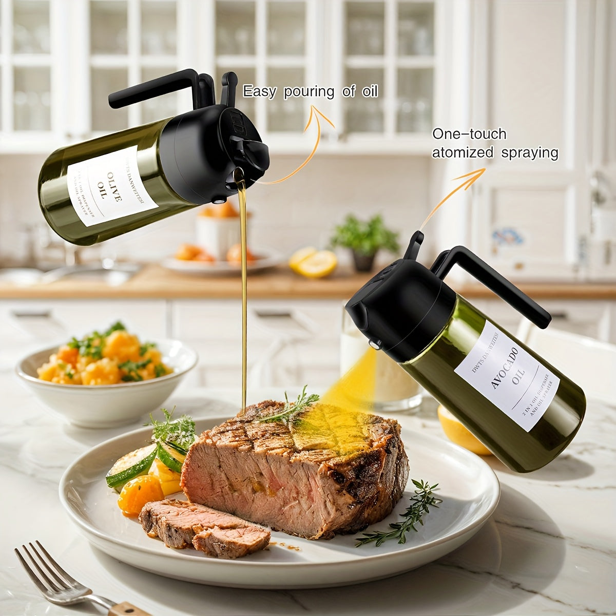Friggitrice ad aria, vetro per cucina e zona pranzo – vista dettagliata 4