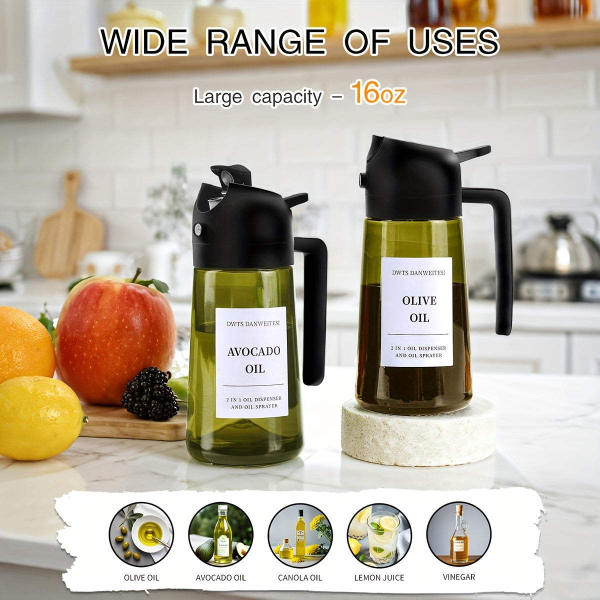 Friggitrice ad aria, vetro per cucina e zona pranzo – vista dettagliata 5
