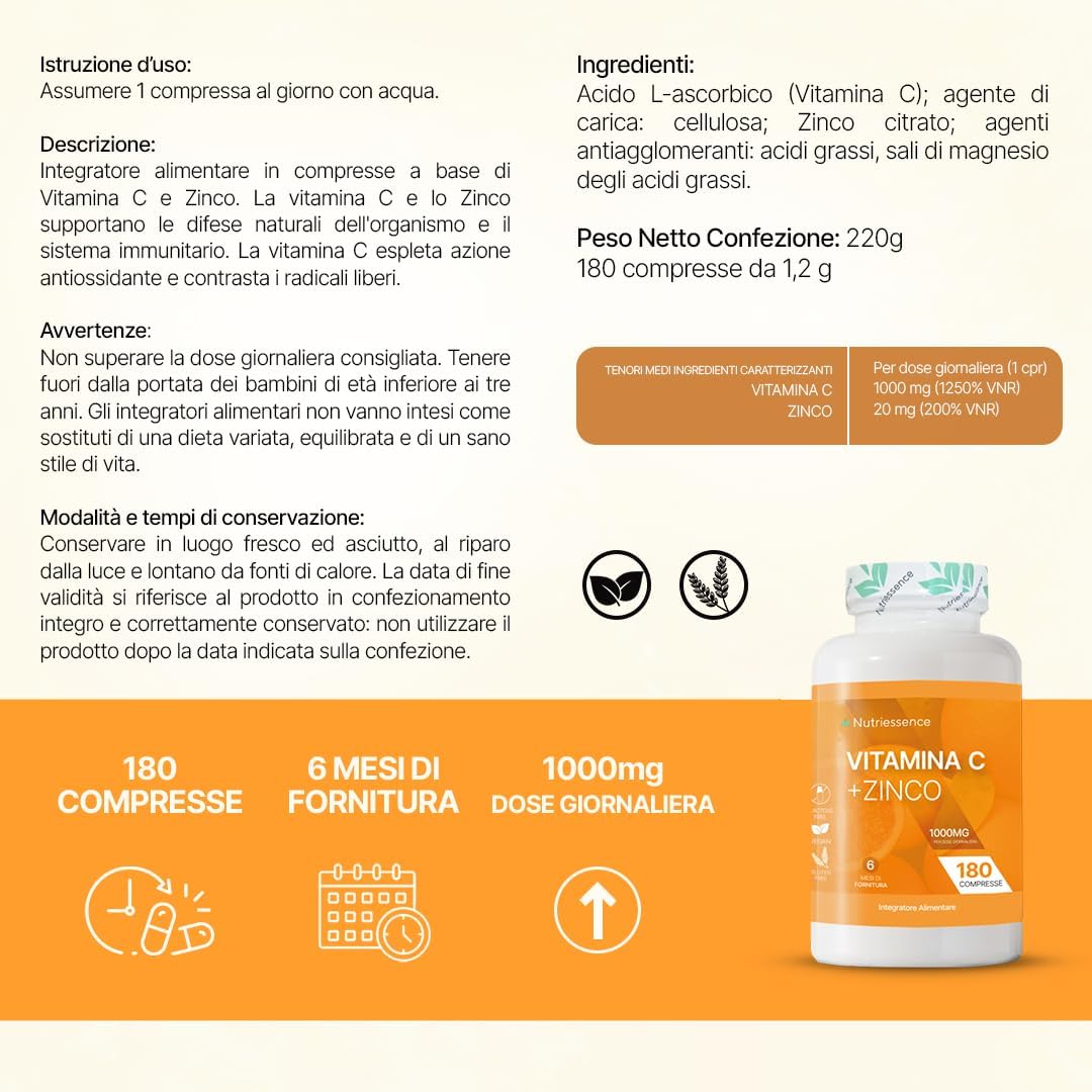 Integratore di vitamina C per casa e uso quotidiano – vista dettagliata 4