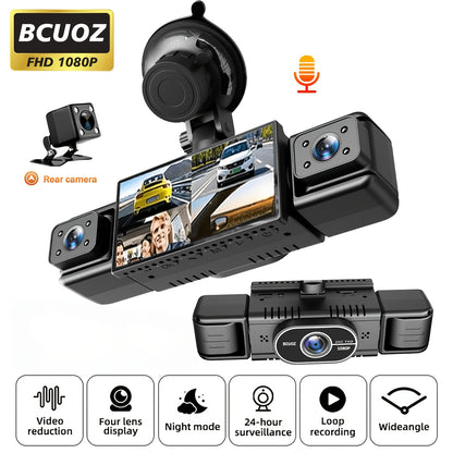 Kit Telecamera da Cruscotto BCUOZ, rotazione 360° per uso quotidiano e casa – vista dettagliata 2