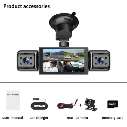Kit Telecamera da Cruscotto BCUOZ, rotazione 360° per uso quotidiano e casa – vista dettagliata 4