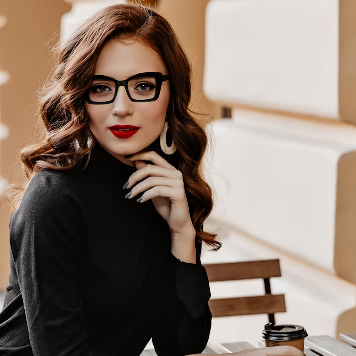 KoKoBin Confezione, Nero+Blu per Donna e Computer con Montatura Grande – vista dettagliata 2