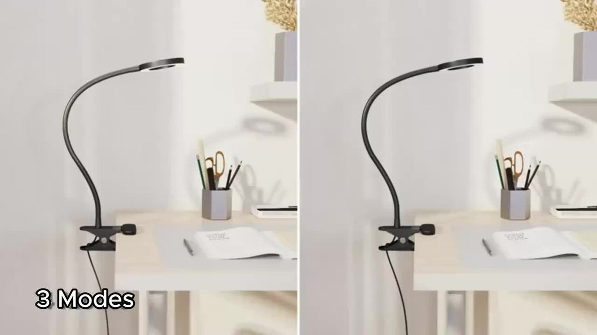 Lente d’ingrandimento LED, illuminazione LED per ufficio e smart working – vista dettagliata 4