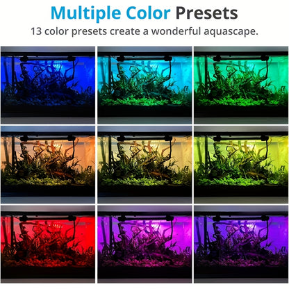 Luce LED per acquario, illuminazione LED per Acquari e Acquario con Telecomando – vista dettagliata 5