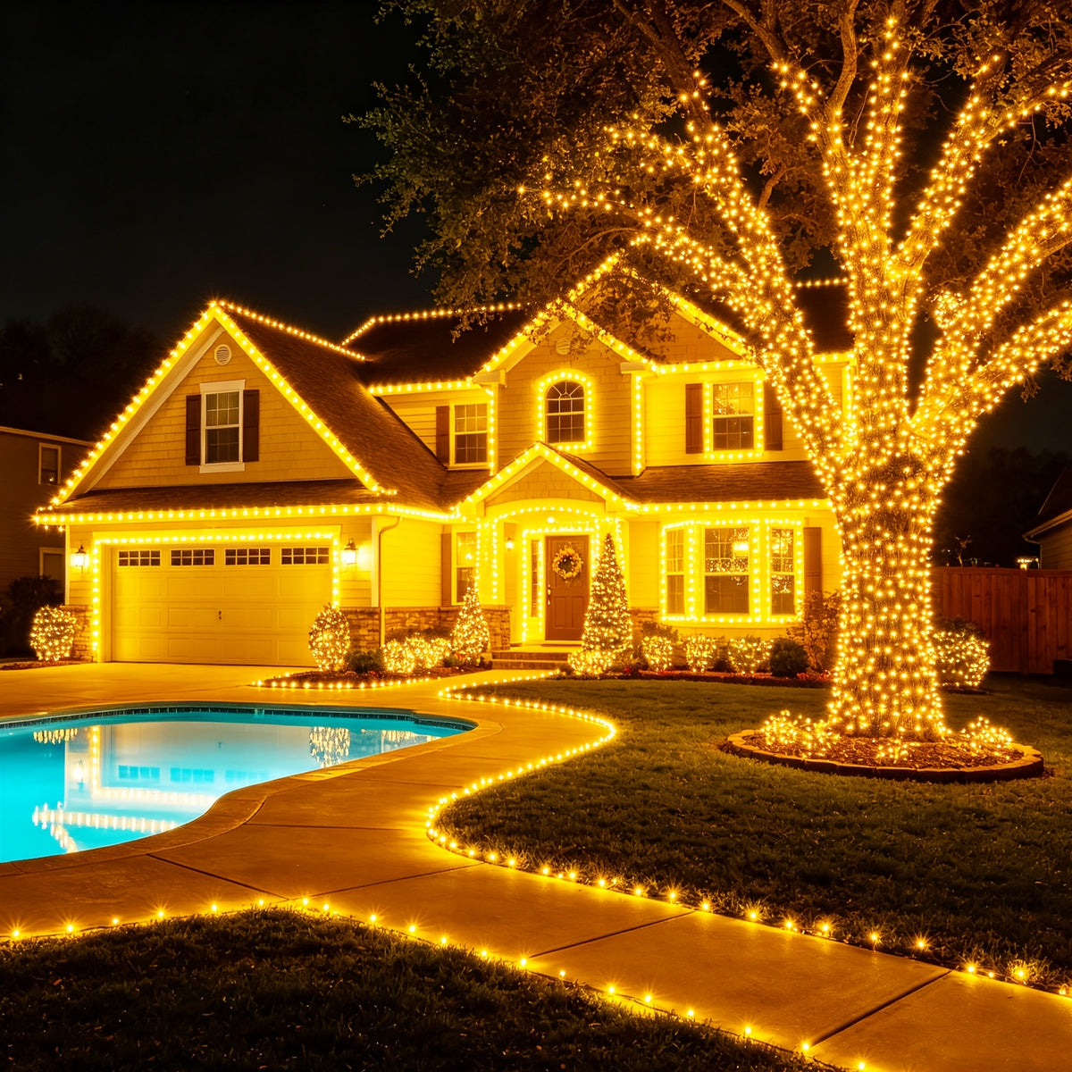 Luci Fatate da Esterno, illuminazione LED per Esterni e Interni – vista dettagliata 9