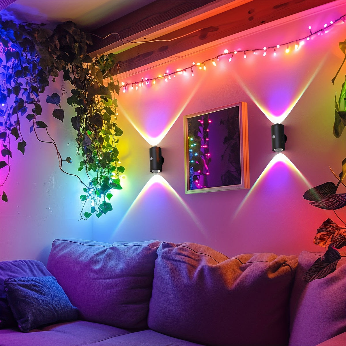 Luci Notturna LED Intelligente, ricaricabile per camera da letto e letto – vista principale