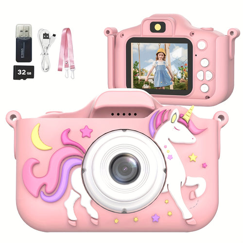 Macchina Fotografica Giocattolo Cartone Animato, 32G per veicolo e viaggio – vista principale