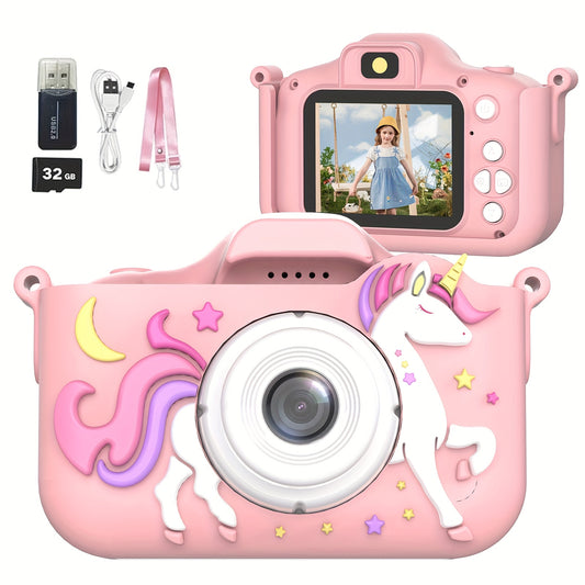 Macchina Fotografica Giocattolo Cartone Animato, 32G per veicolo e viaggio – vista principale