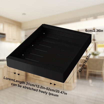 Organizer estraibile per pensili, 52cm per cucina – vista dettagliata 2