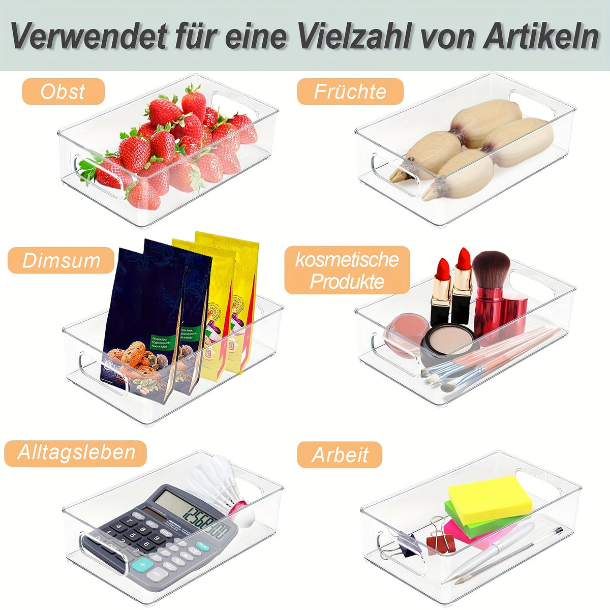organizer per frigorifero, Set Da 6 Pezzi per cucina e zona pranzo – vista dettagliata 5