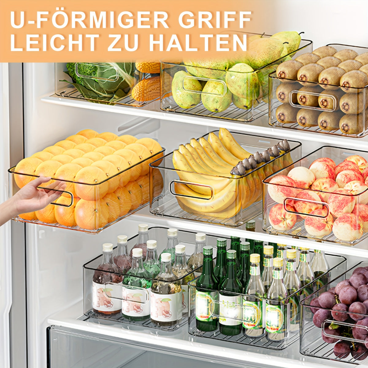 organizer per frigorifero, Set Da 6 Pezzi per cucina e zona pranzo – vista dettagliata 7