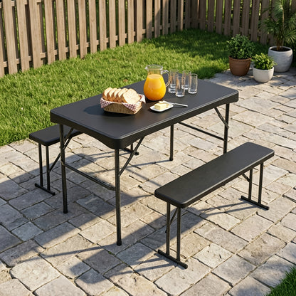 Panche, plastica per giardino e terrazza – vista dettagliata 6