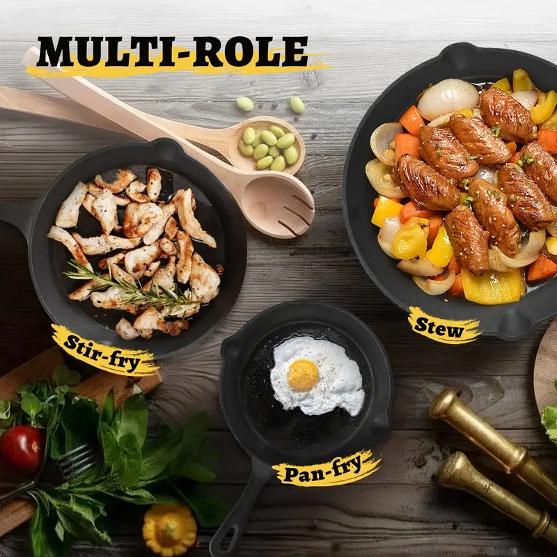 pentole in ghisa per cucina e zona pranzo – vista dettagliata 2