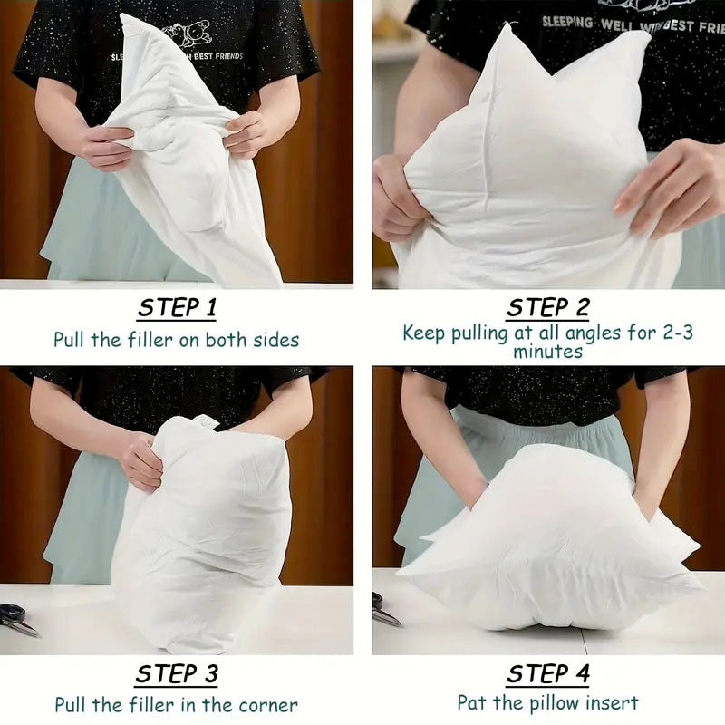 pezzi Imbottiture, 2 pz per cuscini quadrate morbide – vista dettagliata 8